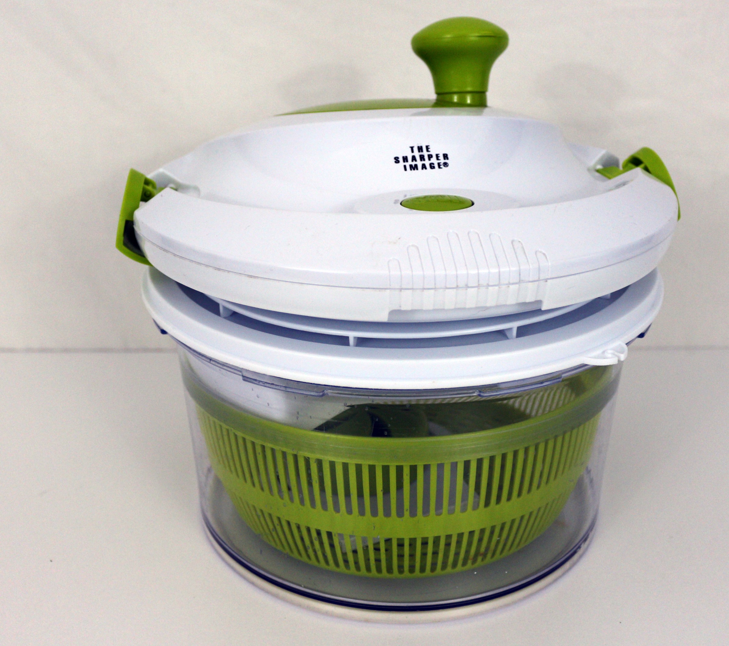 Sharper Image 5 in 1 Salad Spinner Mandoline Slicer CSO ESTATE SALES